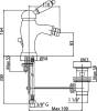 Смеситель для биде Cezares Elite BSM1 03/24 Bi фото 2