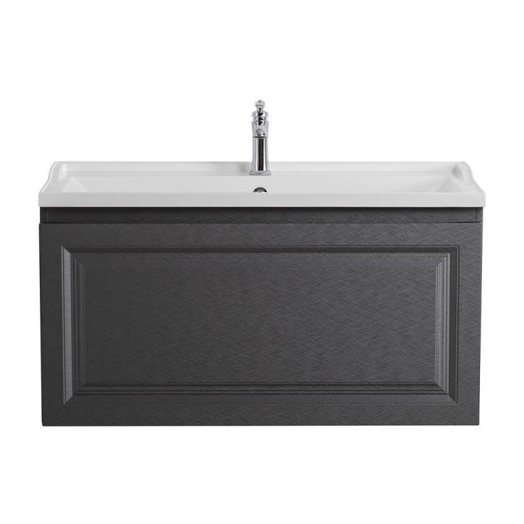 Тумба под раковину Cezares GIUBILEO-N-100-1C-SO-TIT-P Титан, 99.6x50x44.3