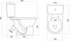Унитаз-компакт Santek Бореаль 1WH302146 с микролифтом фото 6