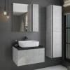 Зеркало Comforty Эдинбург 75 бетон светлый фото 2