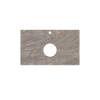 Столешница Kerama Marazzi Plaza PL1.VT280\80 для накладных раковин Парнас пепельный лаппатированный