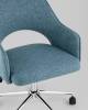 Кресло компьютерное Stool Group Кларк CLARKSON TWEED BLUE синий фото 8