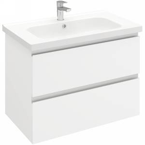 Тумба под раковину Laparet Electra 80 LE-WCAB-80-01 565x774, белый глянец