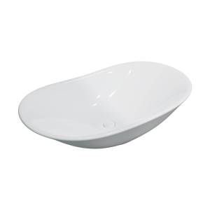 Раковина CHARUS Volterra 700-059W накладная, 35 см, белая глянцевая