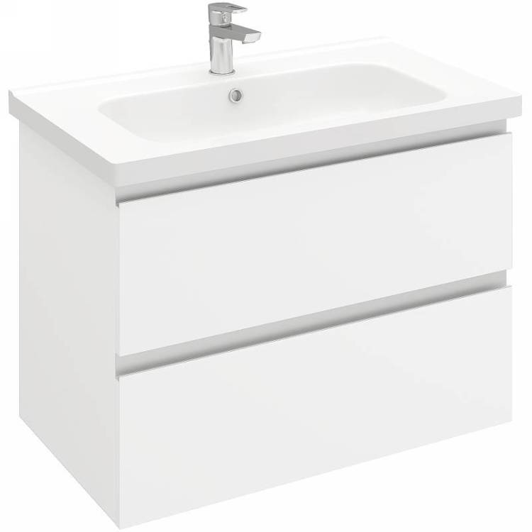 Тумба под раковину Laparet Electra 80 LE-WCAB-80-01 565x774, белый глянец