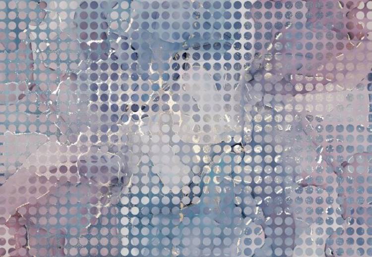 3D Фотообои Artegrafico «Флюидная мозаика в лиловых тонах» IN-003 акварель