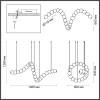 Подвесной светодиодный светильник Odeon Light Crystal 5008/92L фото 5