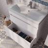 Тумба с раковиной Iddis Zodiac ZOD8CBFi95K белый фото 3
