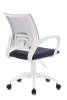 Кресло компьютерное Stool Group Бюрократ CH-W695NLT/DG/TW-12 темно-серая сетка/ткань крестовина пластик пластик белый фото 4