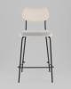 Стул полубарный Stool Group Casey B2171-H65 K-20+M8528 D11 серый с серой экокожей фото 3