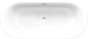 Стальная ванна Bette Lux Oval 180x80, белая