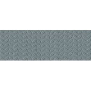 Керамическая плитка Ragno Vida RA6R Struttura Foglia 3D Azzurro Rett 30x90