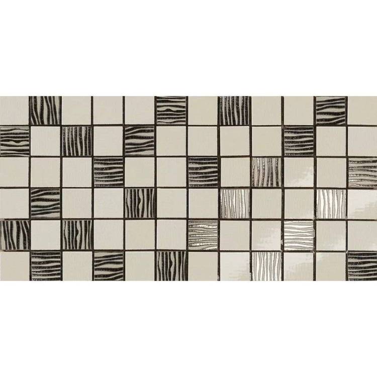 Декор Dado Ceramica Alterego 301298 Mosaico Platino Tortora 20x40