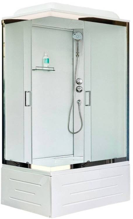 Душевая кабина Royal Bath BP RB8120BP5-WC-CH-R с высоким поддоном, с сиденьем