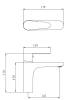Смеситель для раковины ESKO Colombo COL26M хром фото 2