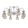 Потолочная люстра Escada Gloss 1141/8PL Chrome/Beige
