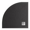 Поддон для душа BelBagno Uno TRAY-MR-UNO-R-90-550-35-NERO-CR 90x90x3.5