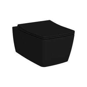 Чаша для унитаза VitrA Metropole Rim-Ex 7672B083-0101 матовый черный