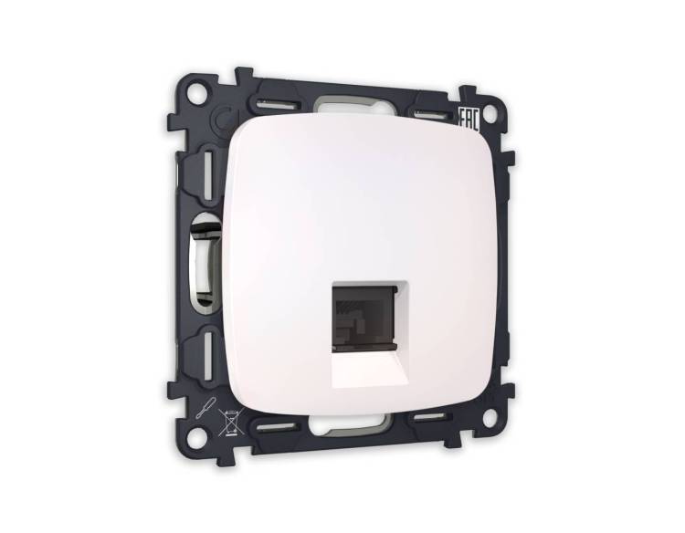 Комплект механизма компьютерной розетки Ambrella Volt Omega MO212010
