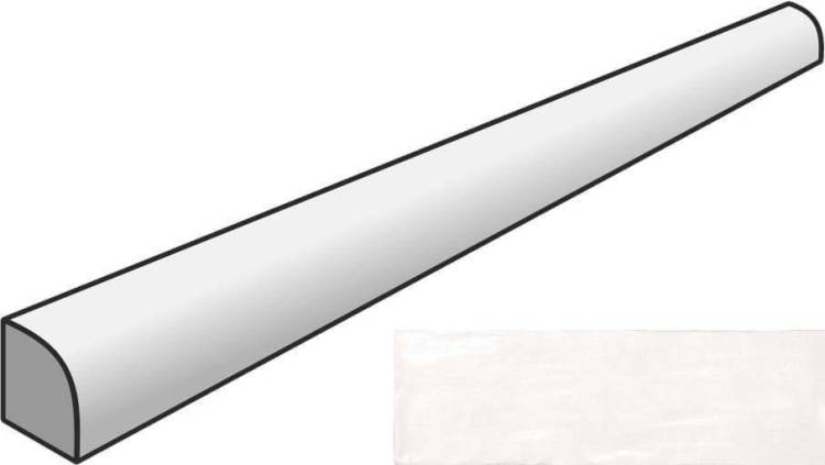 Бордюр Equipe Mallorca 27737 Jolly White 1.2x20