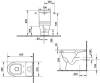 Чаша для унитаза-компакта Duravit Starck 3 0128090000 фото 3