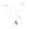 Трековый светильник Denkirs Solid Koper Dk6456-Bk фото 3
