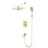 Душевой комплект Wonzon & Woghand WW-88929003-BG золотой, с термостатом