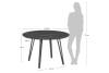Стол Bradex Home Raymond FR 0305 итальянский орех 120x120x76 фото 8