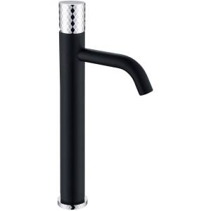 Смеситель для раковины Boheme Stick 122-BCR Black Diamond Chrome