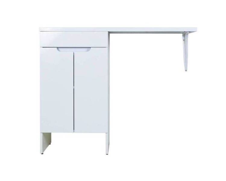 Тумба с раковиной Orange Sistema STD-110TUW+RAL левая