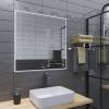 Зеркало Grossman Pragma-норма 187080 белый 70x80 см, LED подсветка, подогрев фото 2