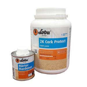 Лак для пробки Loba 2K Cork Protect матовый (1 л) + отверд. 0.09 кг