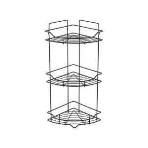 Полка Milardo Grid GRICC3BM44 25.5см, черная матовая