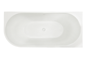 Акриловая ванна Royal Bath Riva RB610310R-WT правая, белая, 150x75