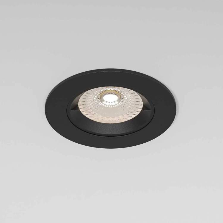 Встраиваемый точечный светильник Elektrostandard Minnie 25056/01 GU10 черный