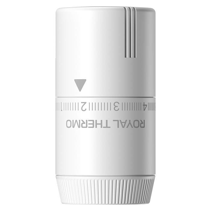 Термоголовка жидкостная Royal Thermo Design НС-1697762 М30х1.5 белый