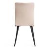 Стул Tetchair La Rousse 24790 бежевый, черный, велюр фото 4