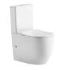 Унитаз-компакт Iberica Blanca Bilbao Maxi IB.BLM.124.1B1 безободковый, с крышкой-сиденьем микролифт фото 2