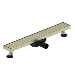 Душевой трап Wasserkraft Niers (Нирс) 30D60BG золото матовое, 60 см