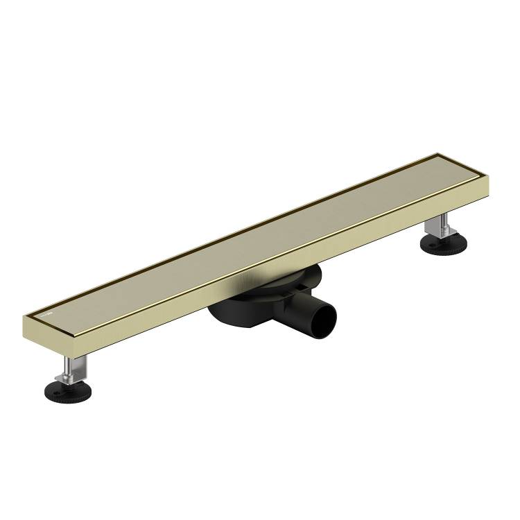 Душевой трап Wasserkraft Niers (Нирс) 30D60BG золото матовое, 60 см