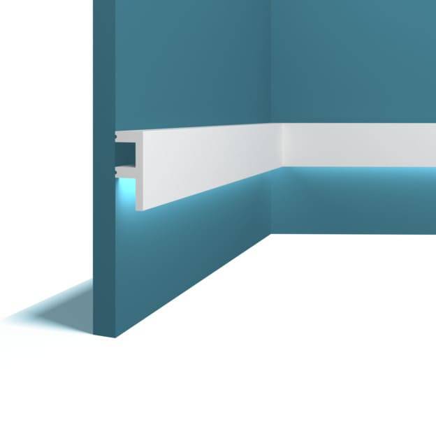 Молдинг под подсветку Перфект Плюс P80M 200x2x5
