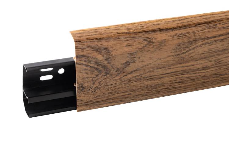 Плинтус Aberhof ABF 7018 Дуб Скальный 2200x70x26
