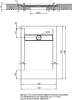 Поддон для душа Aquanet Delight 120x80 белый камень, с сифоном фото 12