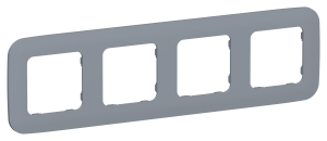 Рамка 4-постовая IEK Flite FI-M42-31-20-K35 маренго