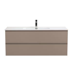 Тумба с раковиной BelBagno Kraft 120 Бежевый матовый, раковина BB1200ETL