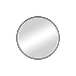 Зеркало Art&Max Napoli AM-Nap-600-DS-F-Grey grey matt, с подсветкой, 60x60