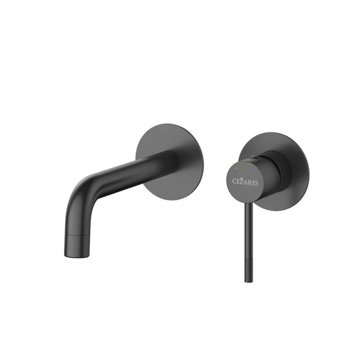 Смеситель для раковины Cezares Relax RELAX-BLI2-1-NOP-W0 черный матовый