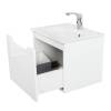 Тумба с раковиной Belbagno Etna ETNA-500-1C-SO-BL-P 49.6x39.2x40 Bianco Lucido подвесная с одним выкатным ящиком фото 8