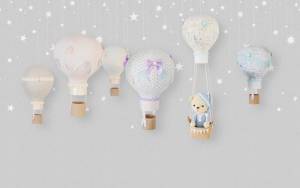 3D Фотообои Artegrafico «Сладкие сны» KID022 песок