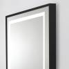 Зеркало BelBagno SPC-KRAFT-500-800-LED-TCH-WARM-NERO с подсветкой, сенсорным выключателем и подогревом, 80x50 фото 6